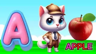 A for Apple B for Ball || abcd for kids || Nursery English Alphabet #nurseryrhymes #alphabetsong 