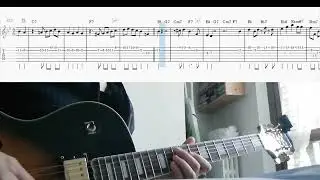 Oleo-Miles Davis solo transcription for guitar