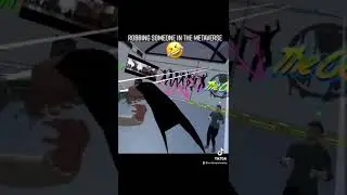 Metaverse world creator Robbing Ricky Flow and Troy in the Metaverse