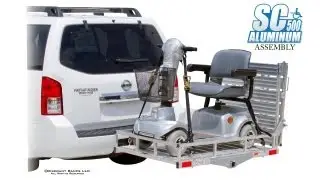 SC500-AF Aluminum Folding Mobility Carrier - Assembly