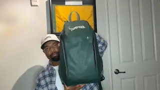 SUN DAY RED x VESSEL Season Opener (THE MASTERS) backpack review *UNBOXING*