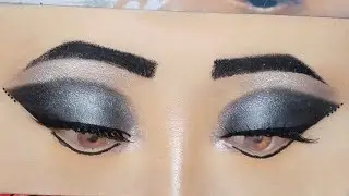 GREY SMOKEY EYE MAKEUP TUTORIAL||beauty blueprint||#makeuptutorial #beautyblueprint #viralvideo