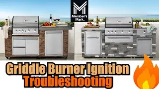 Member's Mark Island Grill- Griddle lighting troubleshooting