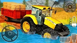 Offroad Farming Tractor Cargo - Mountain Jeep Driver Simulator - Android GamePlay