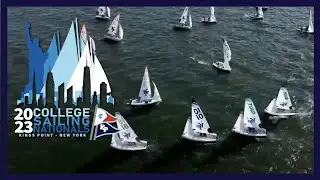 Open Fleet Racing Finals Day 2: College Sailing Nationals 2023 at Kings Point