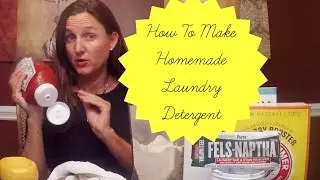 DIY Laundry Detergent with Essential Oils - Save Money