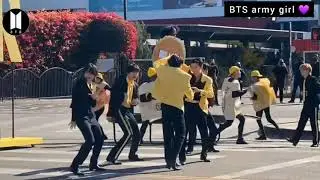 BTS 💜 Stop Traffic to corden Perform Hit 