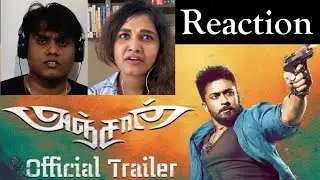 Anjaan - Trailer REACTION | Suriya, Samantha | Yuvan Shankar Raja