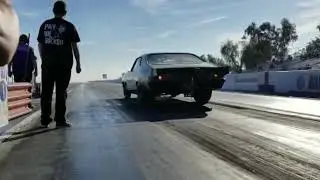 Slow turtle last past of 2018 in FamosoRaceway big shot of nitrous hurt the motor