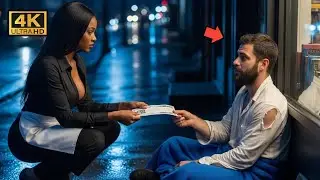 Kind Girl Gave All Her Pay to a Homeless Man… Next Day He Turned Out to Be a Billionaire CEO