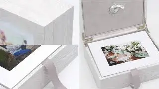 Heirloom Keepsake Photo Box Imported from Ireland