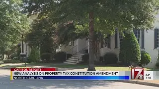 New analysis on NC property tax constitutional amendment raises concerns