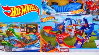 Hot Wheels Collection Unboxing Review ASMR | Hot Wheel RacerVerse Spider-Man's Web Slinging Speedway