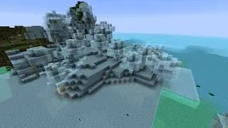 Terraforming in Minecraft Vanilla 1.8 - only one command [EN] [HD]