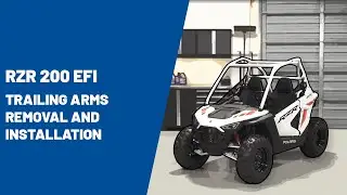 2021+ RZR 200 EFI | Trailing Arms Removal and Installation | Polaris RZR&reg;