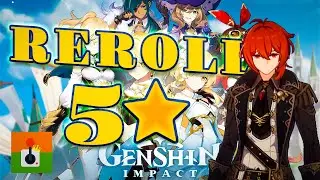 Genshin Impact Guia F2P 2021 [5⭐ ReRoll] 🦔