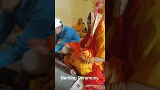 Our baby girl&rsquo;s Naamkaran ceremony 💖 #shorts