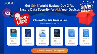 【AOMEI Giveaway】2023 AOMEI Giveaway which worth $648 for all devices