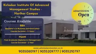 Kirloskar Institute of Advanced Management Studies (KIAMS) - Harihar Campus | Eligibility Criteria