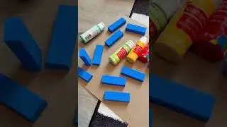 Painting on JENGA day 1