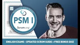 Scrum Master Practice Training Exams for PSM 1 | 🔥🔥 LIMITED FREE ENROLLMENTS | ENGLISH Exams