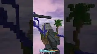 Domination in Hypixel Bridge! 1v3 Showdown! #minecraft #hypixel #bedwars #shorts