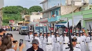 Desfile de la Heroica Escuela Naval de Alvarado Veracruz 