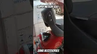 Super meteor 650 Accessories 😱Karol Bagh modification #new #trending #viral #shorts #2023 #ytshorts