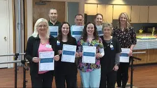 S.E. Iowa therapists honored to receive awards for their care to patients at senior home