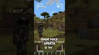 Mod de camera livre minecraft #minecraft #minecraftmod