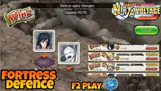 New Fortress Defence Guide☆ | F2p and P2p Tutorial 4.5 Anni Update | Naruto x Boruto Ninja Voltage