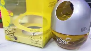 Godrej aer Twist - Citrus | Fresh Lemon | How to Use Godrej aer Twist Gel Car Perfume In A Car