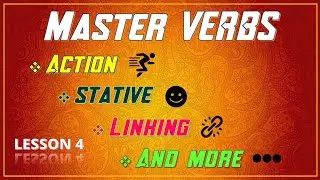 What is verb | action | state | linking | transitive | intransitive and more