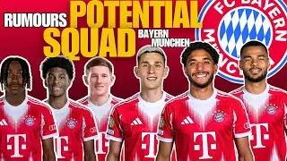 FC Bayern M&uuml;nchen Potential Squad 2026 | FC Bayern Munich Squad Based on Latest Transfer Rumours
