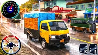 From One City to Another 🌆 Rice & Chicken Transport | Truck Simulator Indonesia
