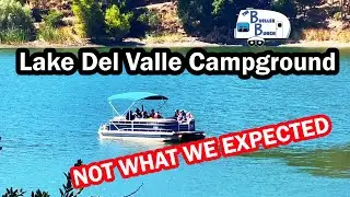 Lake Del Valle Campground Adventure | Heat, Wildlife, Creepy Crawlers & A POOPSIE Inside Our Trailer