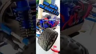 My @Traxxas Rustler 4X4 on 4S!! 😈😈😈 #traxxas #rustler #vxl #4x4 #rccar #rcracing #youtubeshorts