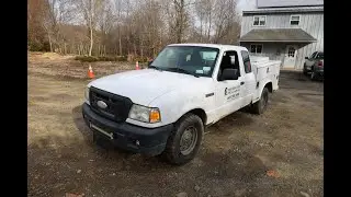 2006 Ford Ranger service body truck.