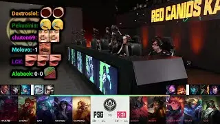 PSG vs RED | 2022 MSI Groups Day 4 | Twitch VOD with Chat