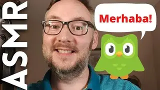 ASMR Foreigner Learning Turkish on Duolingo