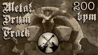 Nasty Death Metal Drum Track (200 bpm)