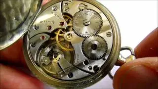 Cortebert Turkish Railway Pocket Watch