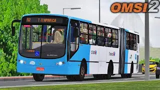 LINHA 552 T.ITAPARICA VIA LESTE OESTE - BUSSCAR URBANUSS PLUSS MB O-500MA - OMSI 2