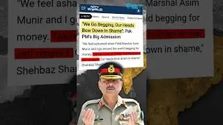 Pakistani PM admits begging for money! Pakistan's economic crisis explained #shorts #geopolitics