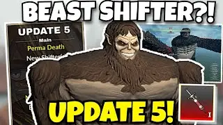AOT Revolution UPDATE 5 BEAST TITAN?.. (NEW CODE!)