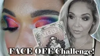 Slush Palette Face Off Challenge with BubblyBexBeauty
