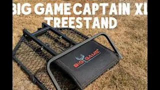 CHEAPEST TREE STAND I COULD FIND- DOES IT SUCK?! BIG GAME CAPTAIN XL REVIEW/1ST SIT