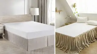 Belgian Linen Bed Skirts by Simple&Opulence
