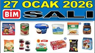 BİM 27 OCAK 2026 KATALOĞU ✅ BİM MARKET SALI ✅ İNDİRİMLİ &Uuml;R&Uuml;NLER | RESMİ KATALOG | NET ANLATIM