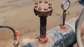 Is pre Hydro Testing Worth It? #hydrotest #viralvideo #pipeline #welding #fyp #sudhir 